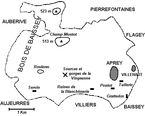 Sources et environs