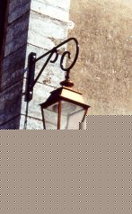 Lanterne sur la maison Chambre