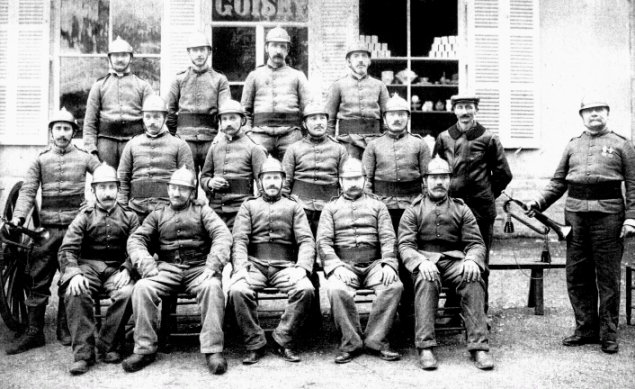 Souvenir des Sapeurs-Pompiers - 1900-1905