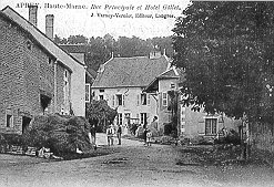 APREY - Rue Principale et Hôtel Gillet